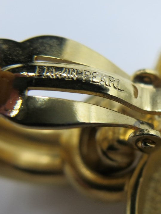 Erwin Pearl  Heart Earrings