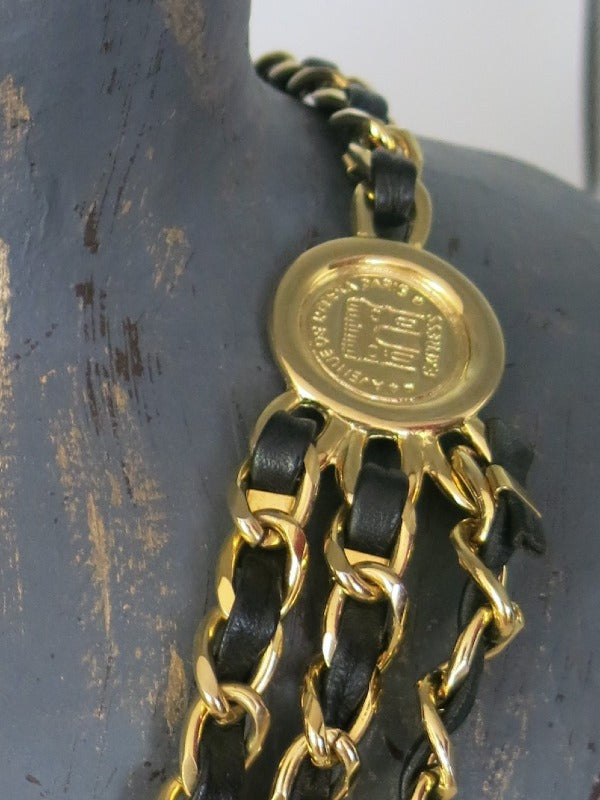 Express Brand Chain Belt 1980s