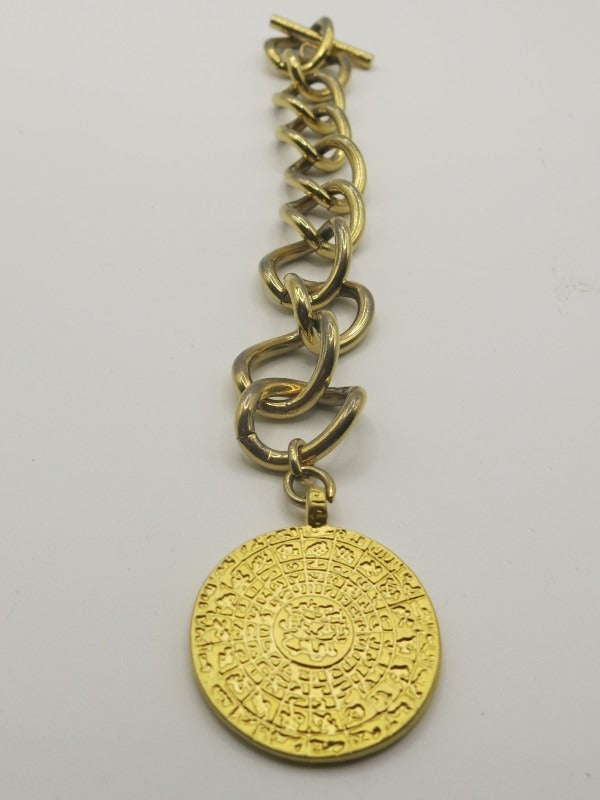Gold Coin Bracelet