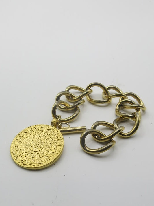 Gold Coin Bracelet
