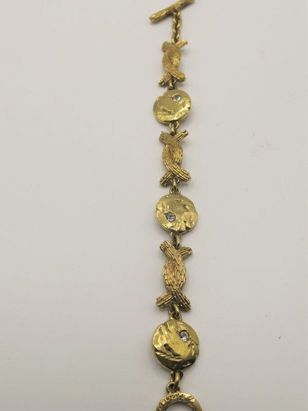 Jacques Esterel Gold Plated Bracelet