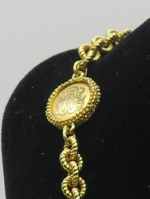 Liz Claiborne Statement Gold Necklace