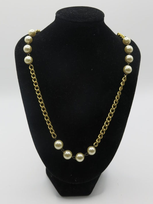 Long Pearl Necklace