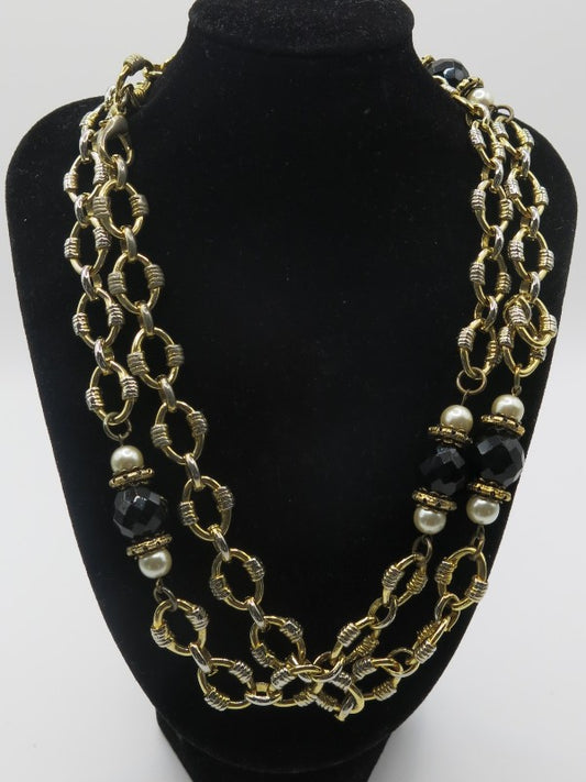 Monet Signed Necklace