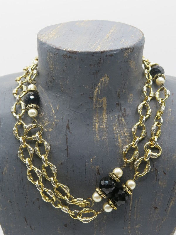 Monet Signed Necklace