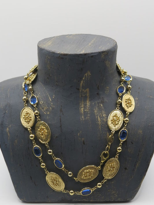 Vendome Necklace Signed