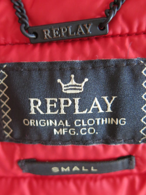 Red Replay Padded Jacket