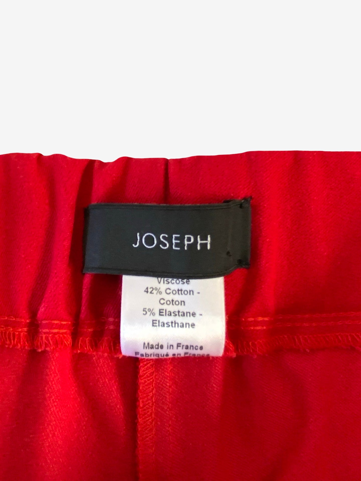 Joseph Stretch Cropped Gabardine Pants