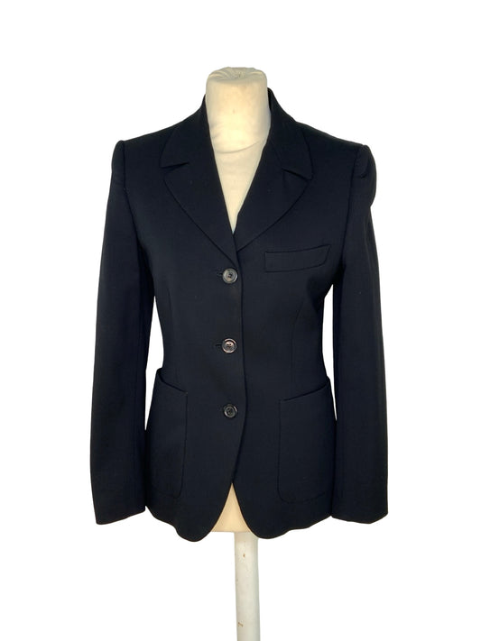 Victor Victoria Single Breasted Black Jacket