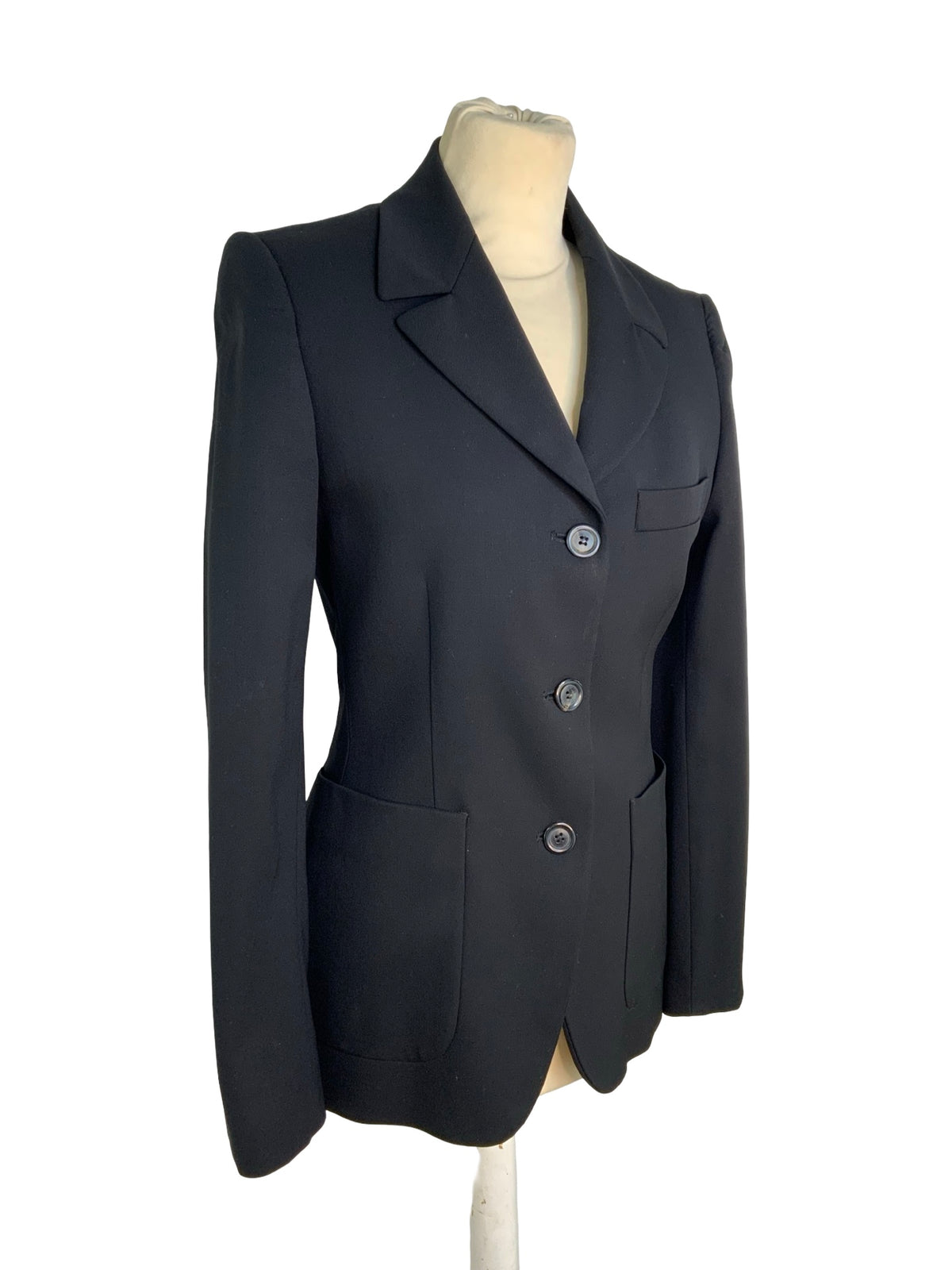 Victor Victoria Single Breasted Black Jacket