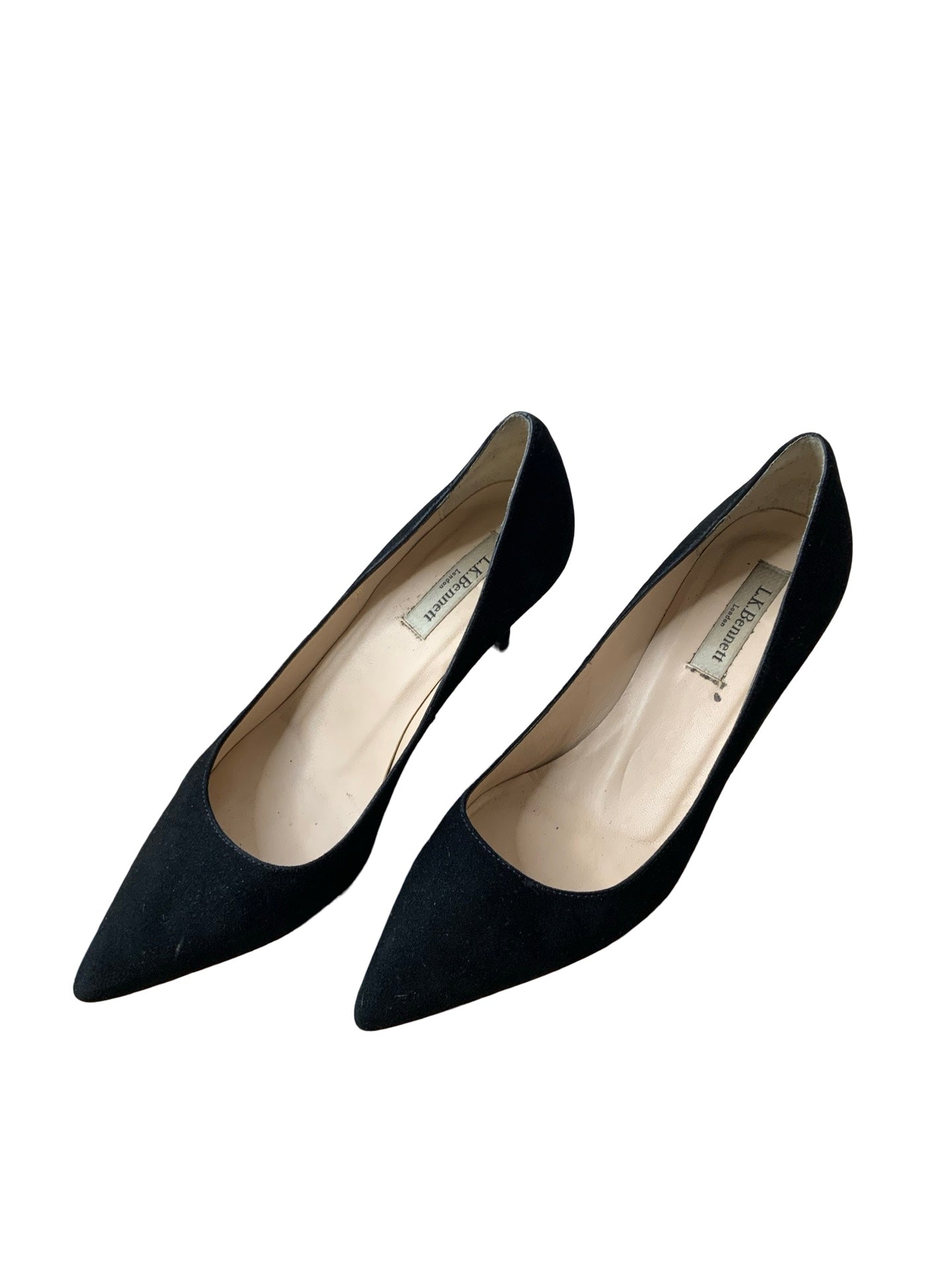 LK Bennett Black Suede Pumps
