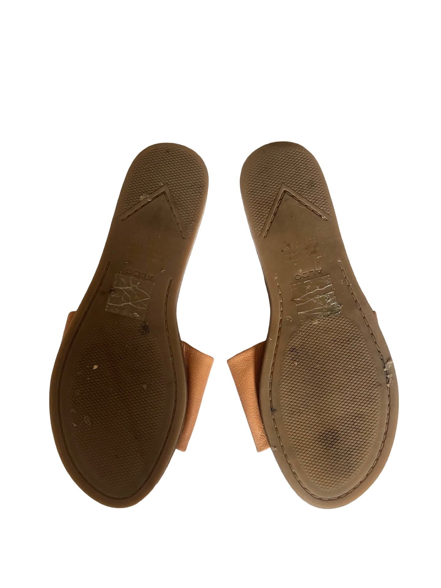 ALDO Soft Leather Flat Slides