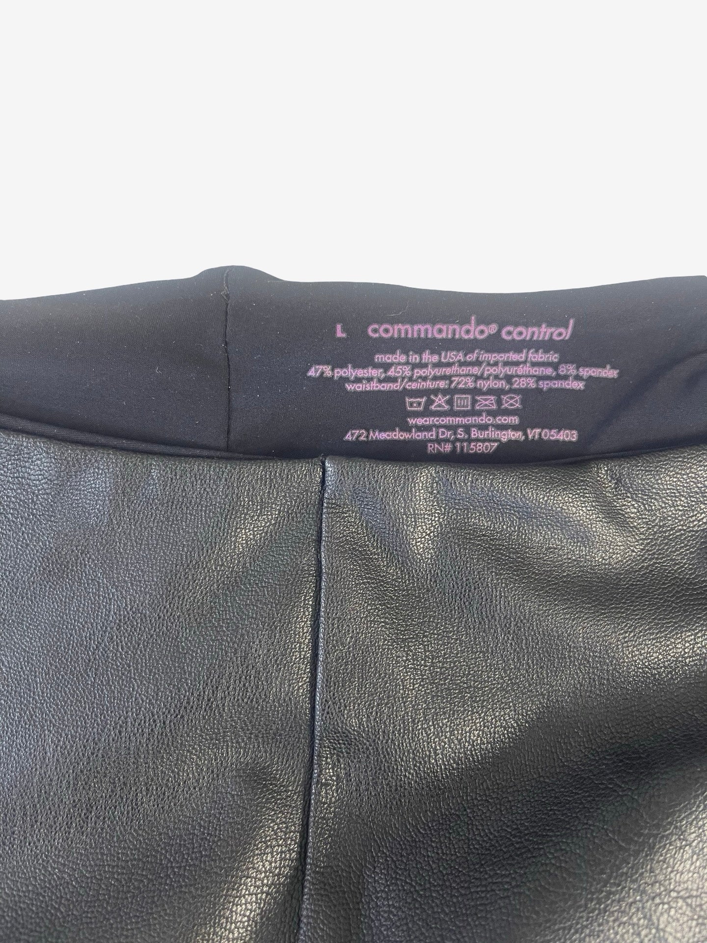 Commando PU Leather Look Leggings