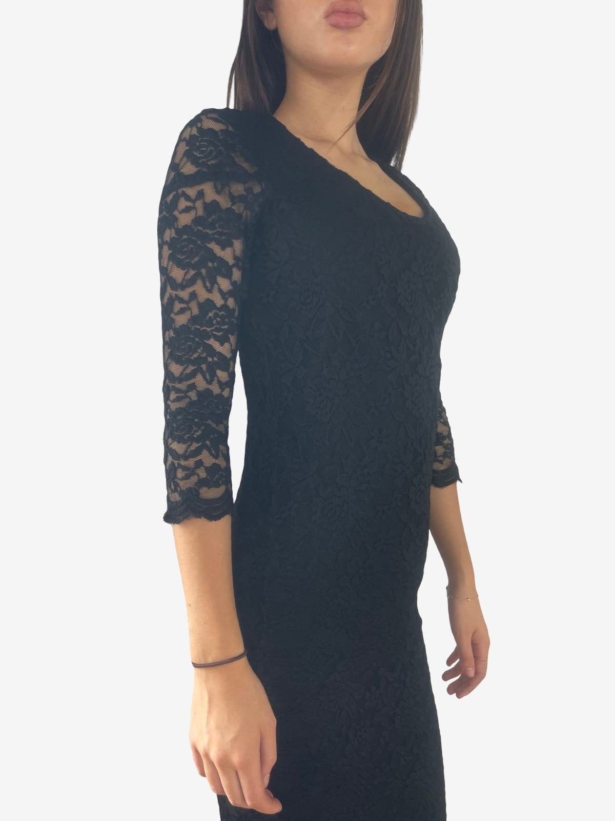 Venus Cow Lace Dress