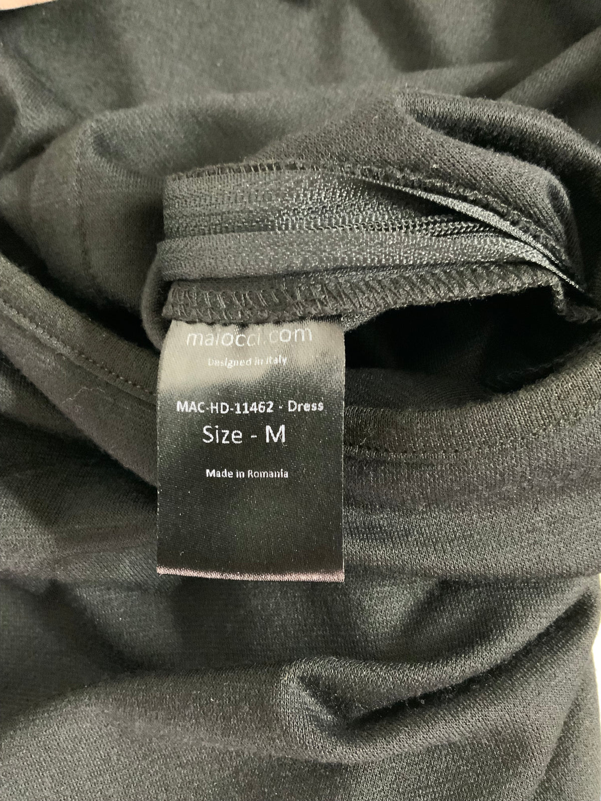 Maiocci Off The Shoulder Black Bodycon Dress