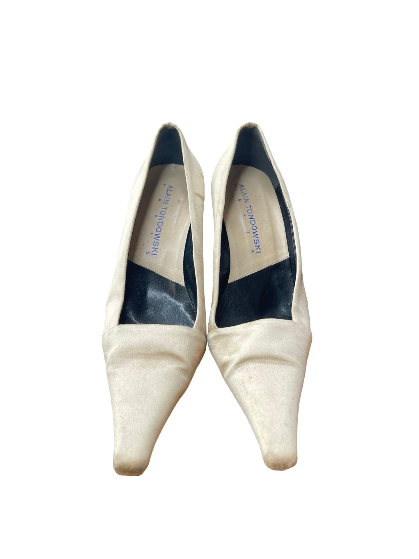 Alain Tondowski Satin Vintage Shoes
