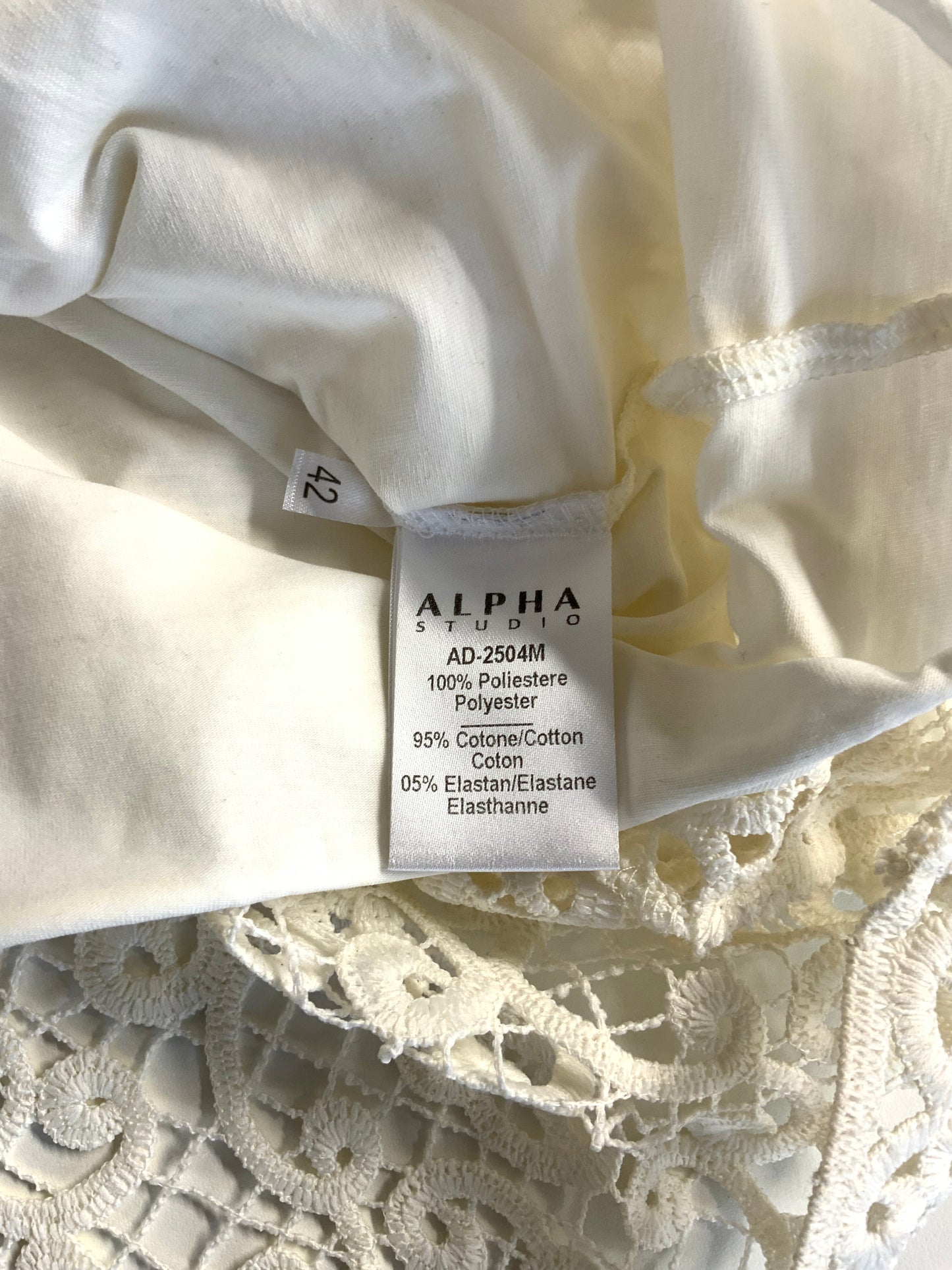 Alpha Studio Lace Skirt