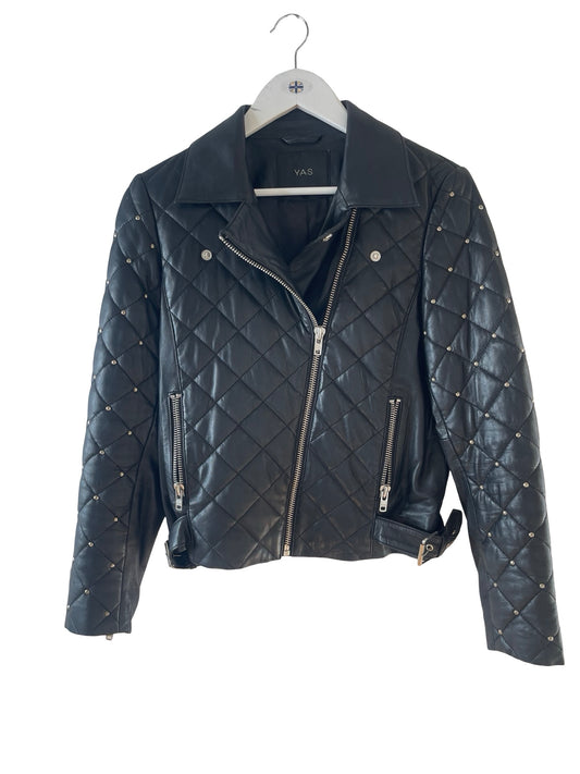 YAS Studded Biker Jacket