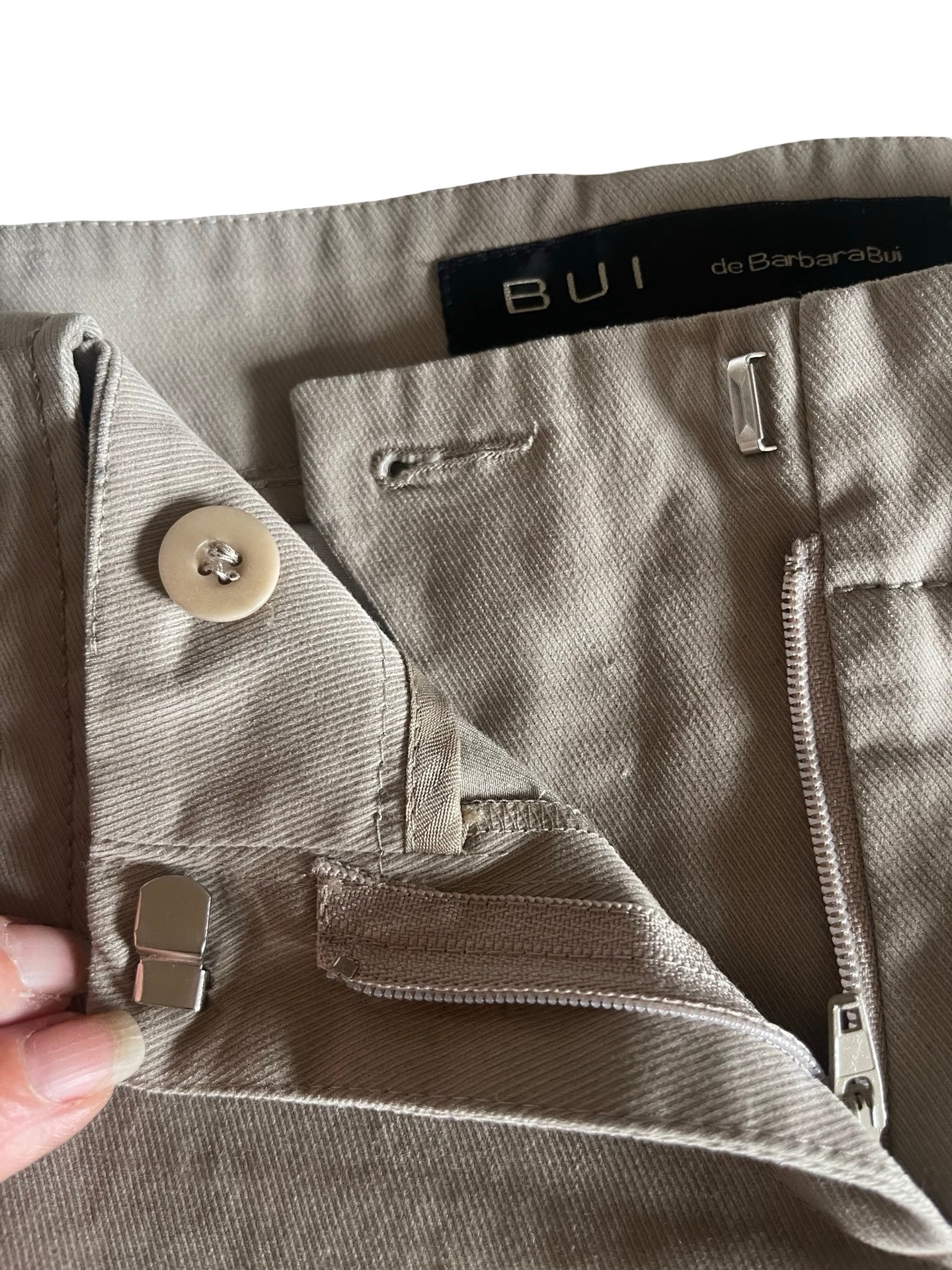 Barbara Bui Khaki Shorts