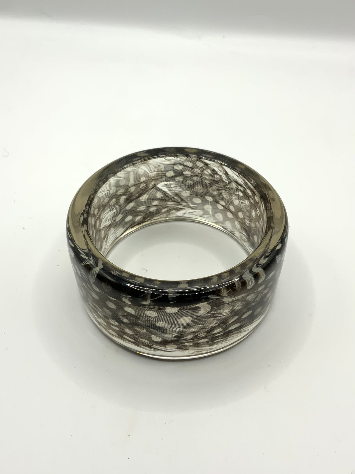 Magdalene Large Perspex Bracelet Bangle