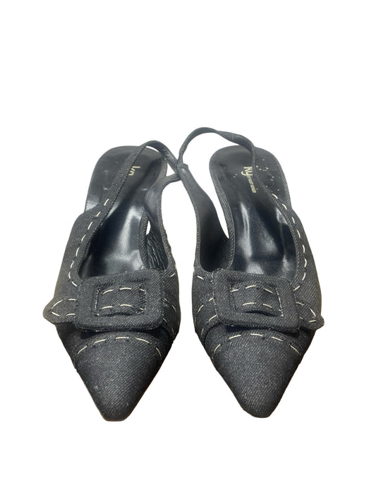 Kurt Geiger Denim Sling Backs