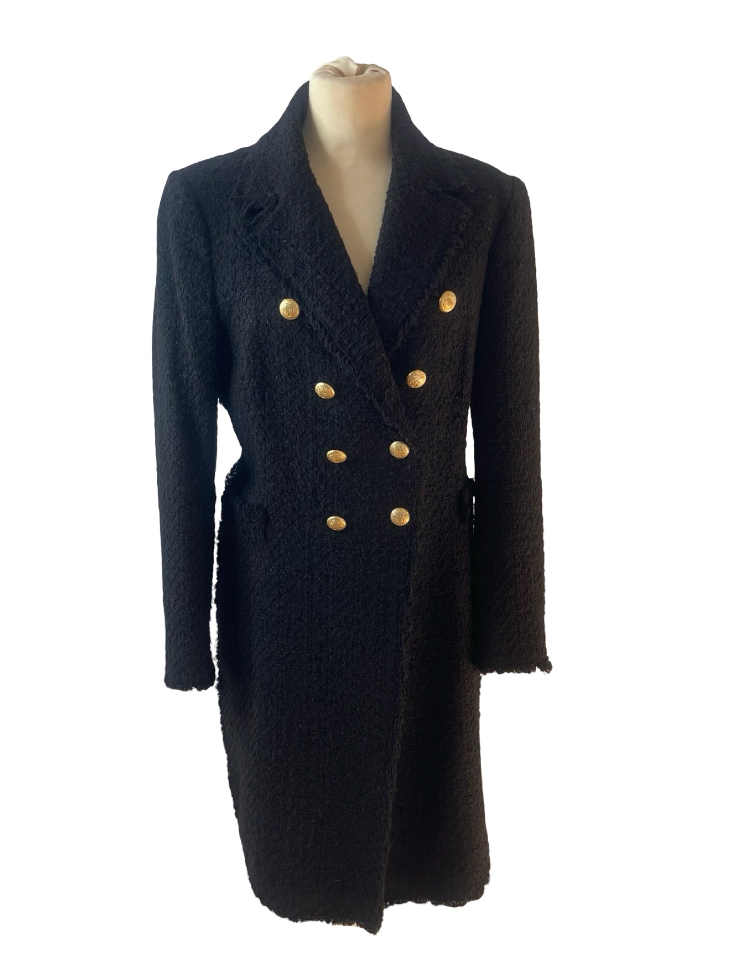 Zara Light Boucle Style Coat