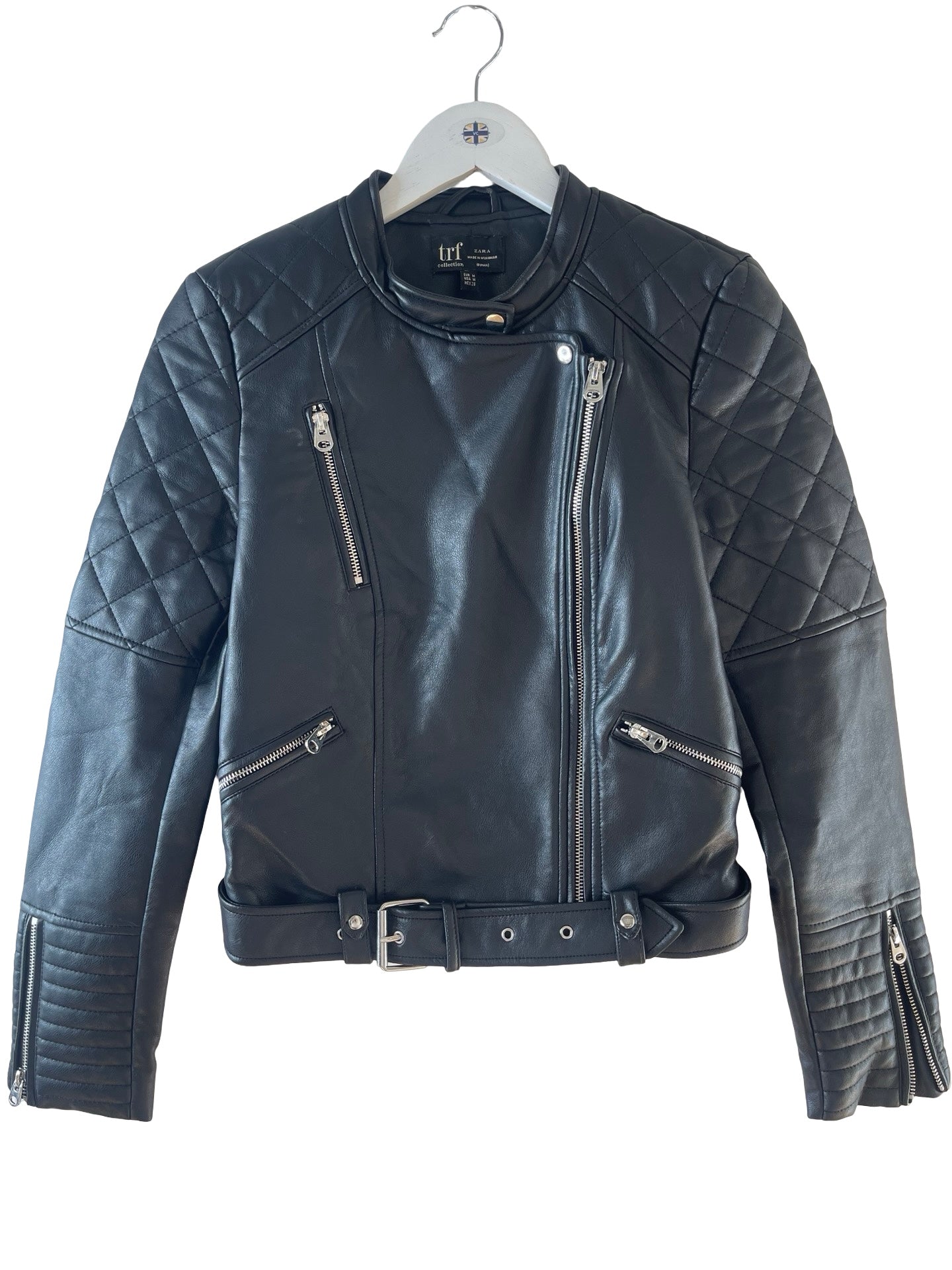 TRF Zara Faux Leather Jacket
