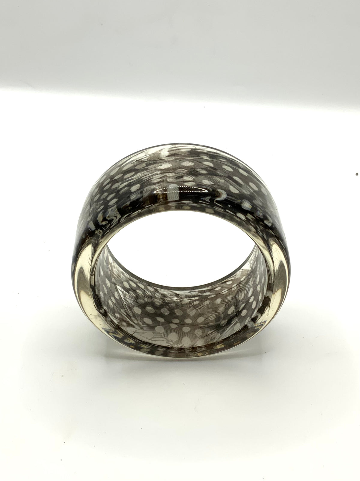 Magdalene Large Perspex Bracelet Bangle