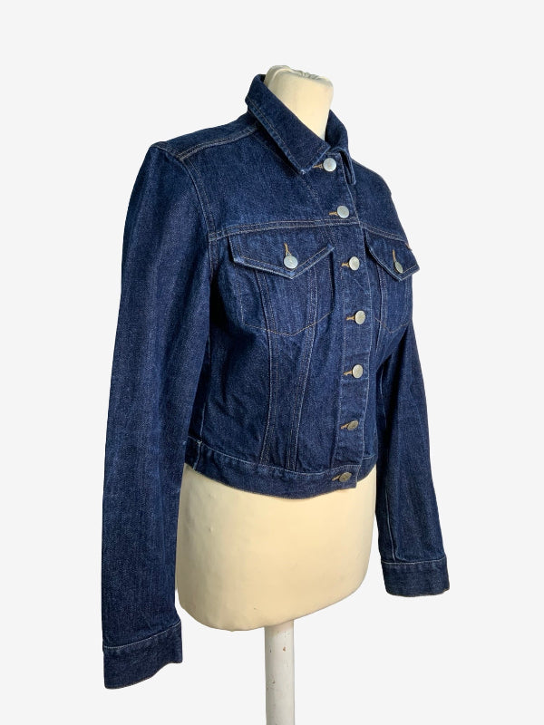 FCUK Dark Denim Jacket Blue