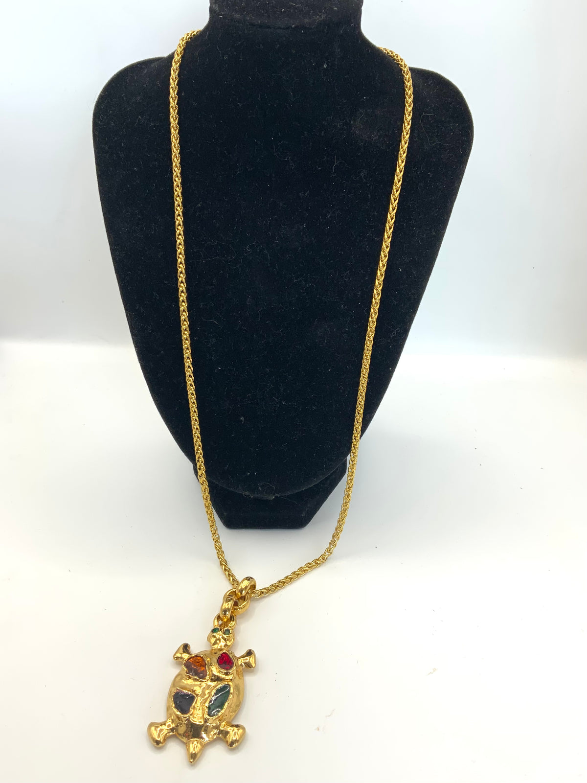 Edouard Rambard Turtle Pendant Necklace