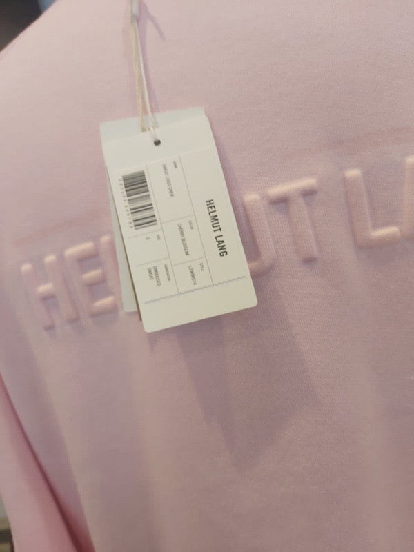 Helmut Lang Pink Sweatshirt