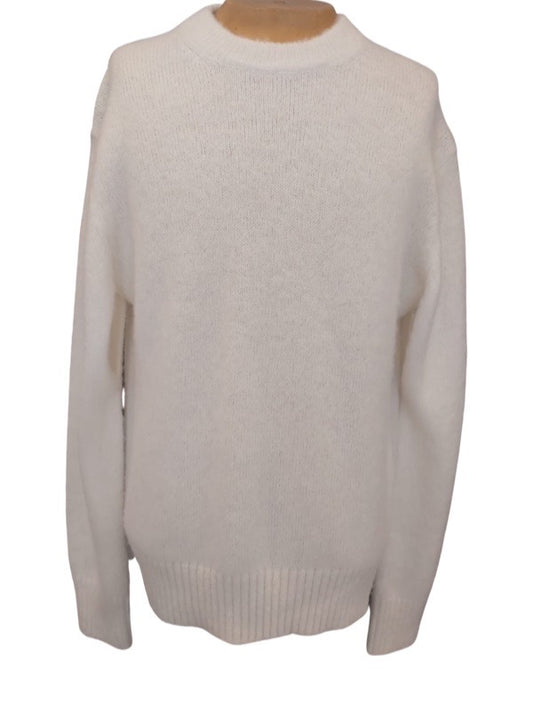 Helmut Lang Wool Jumper Cream