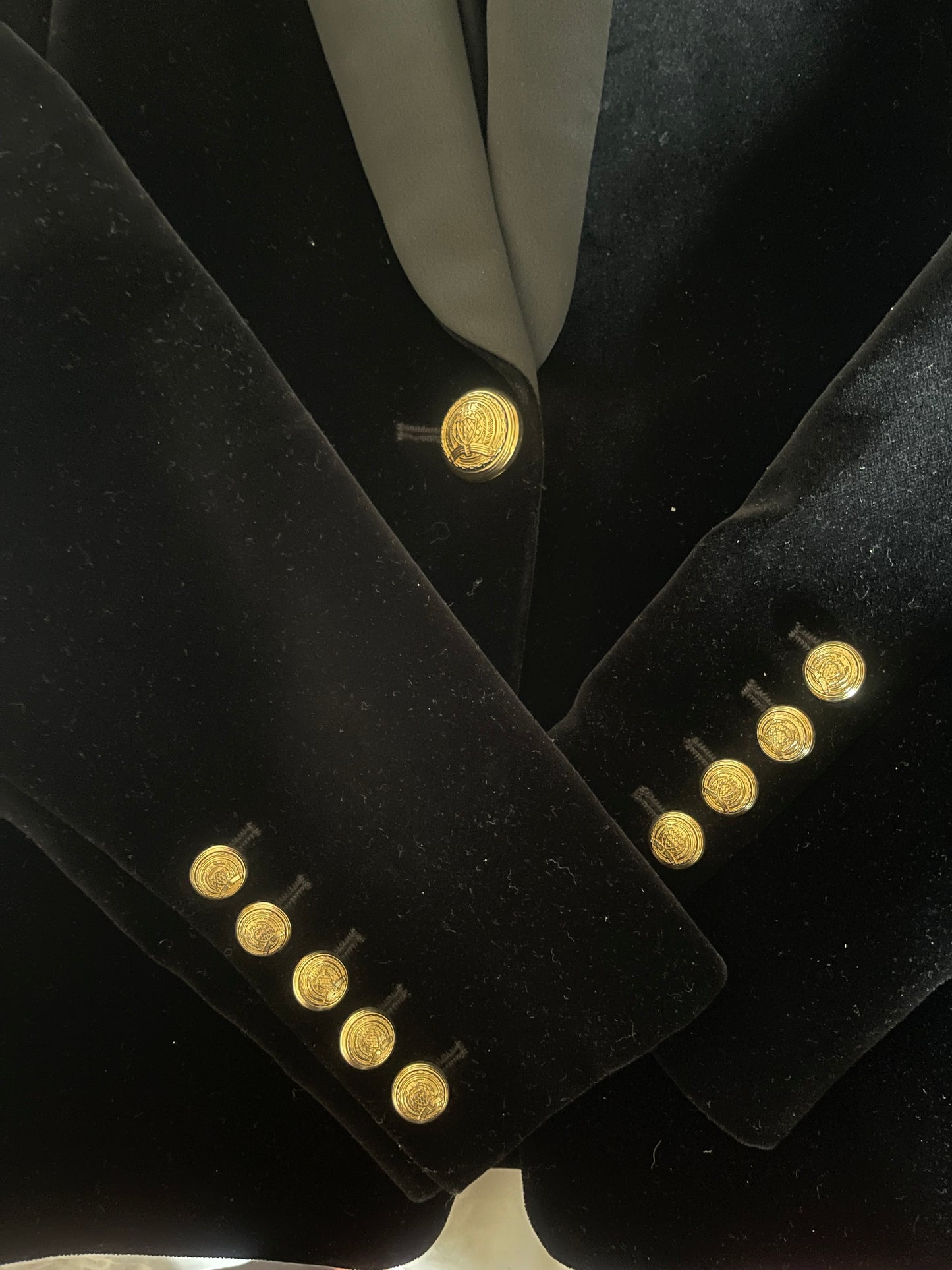 Balmain For H&M Velvet Tuxedo Jacket