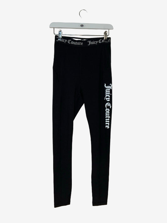 Juicy Couture Black Athleisure Logo Leggings