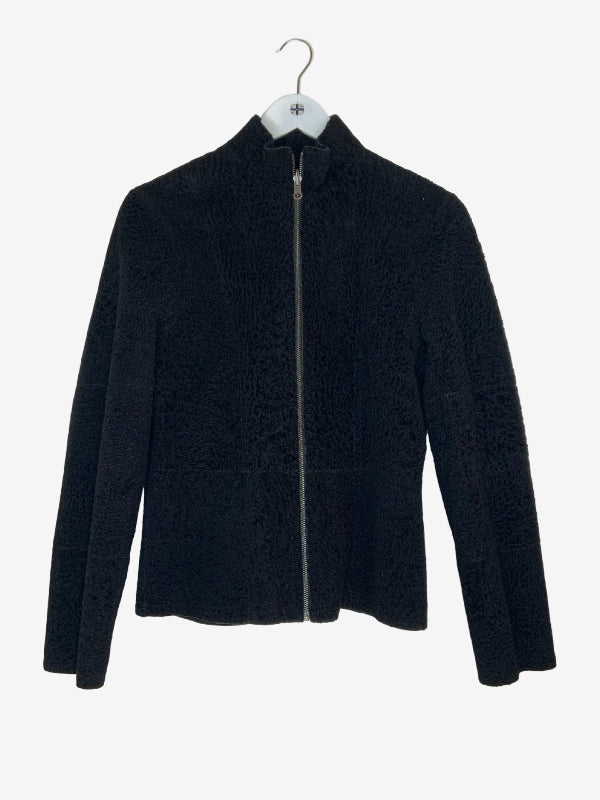 Lambskin Shearling Reversible Athleisure Jacket