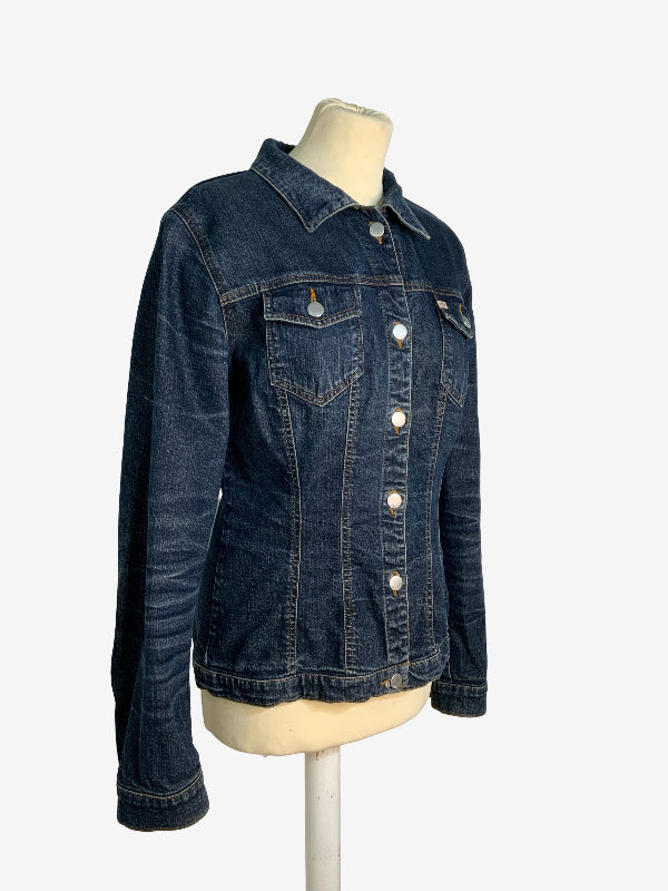 Miss Sixty Washed Indigo Denim Jacket