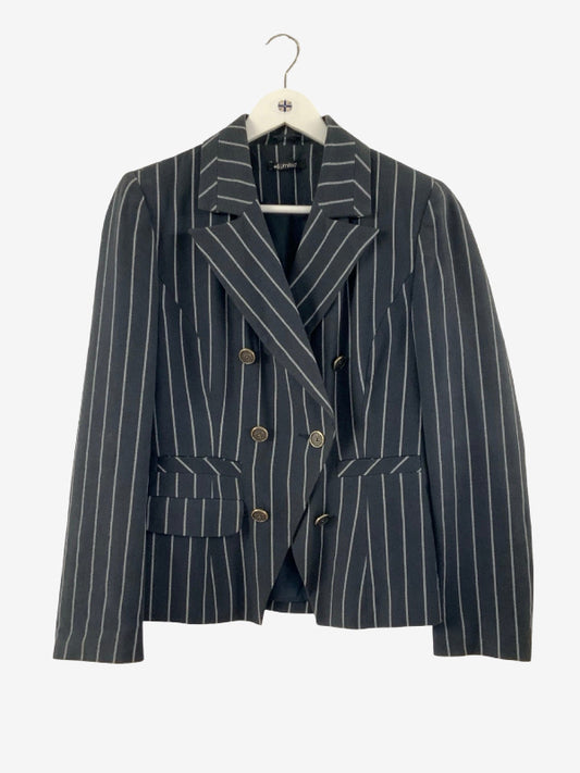 Oli Limited Grey Pinstripe Jacket
