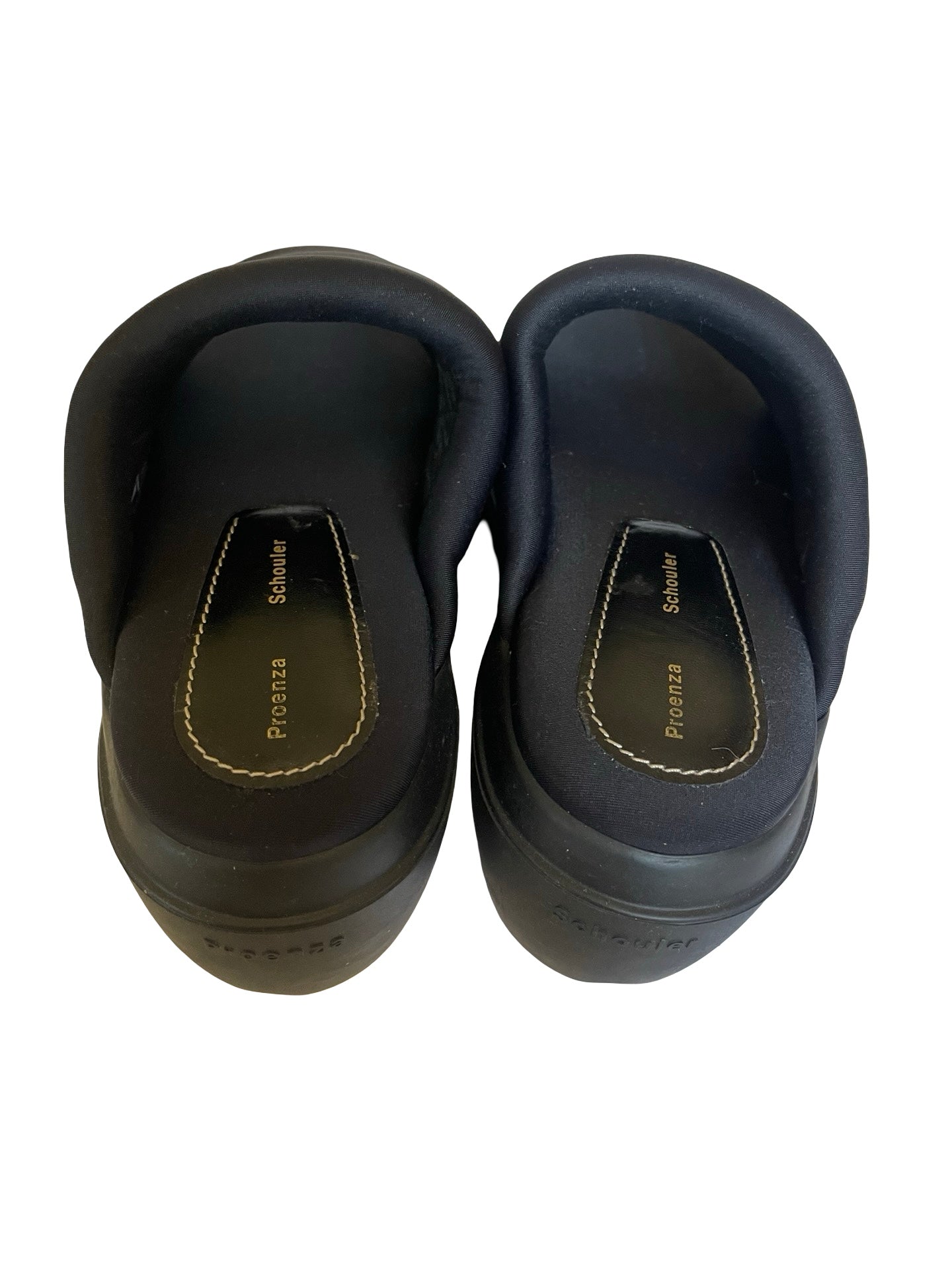 Proenza Schouler Neoprene Platform Slides