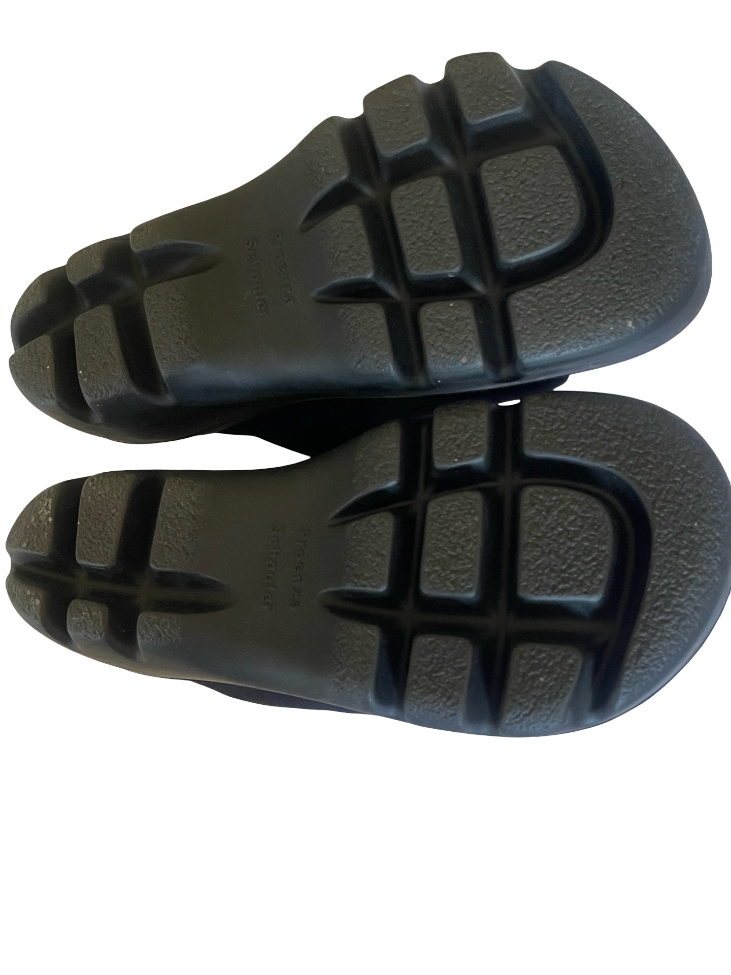 Proenza Schouler Neoprene Platform Slides
