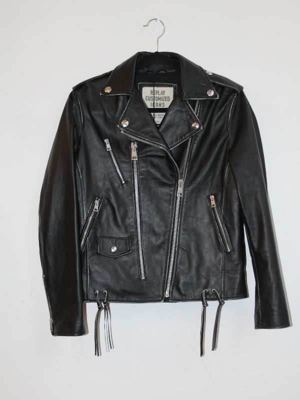 Replay  Limited Edition Leather Jacket