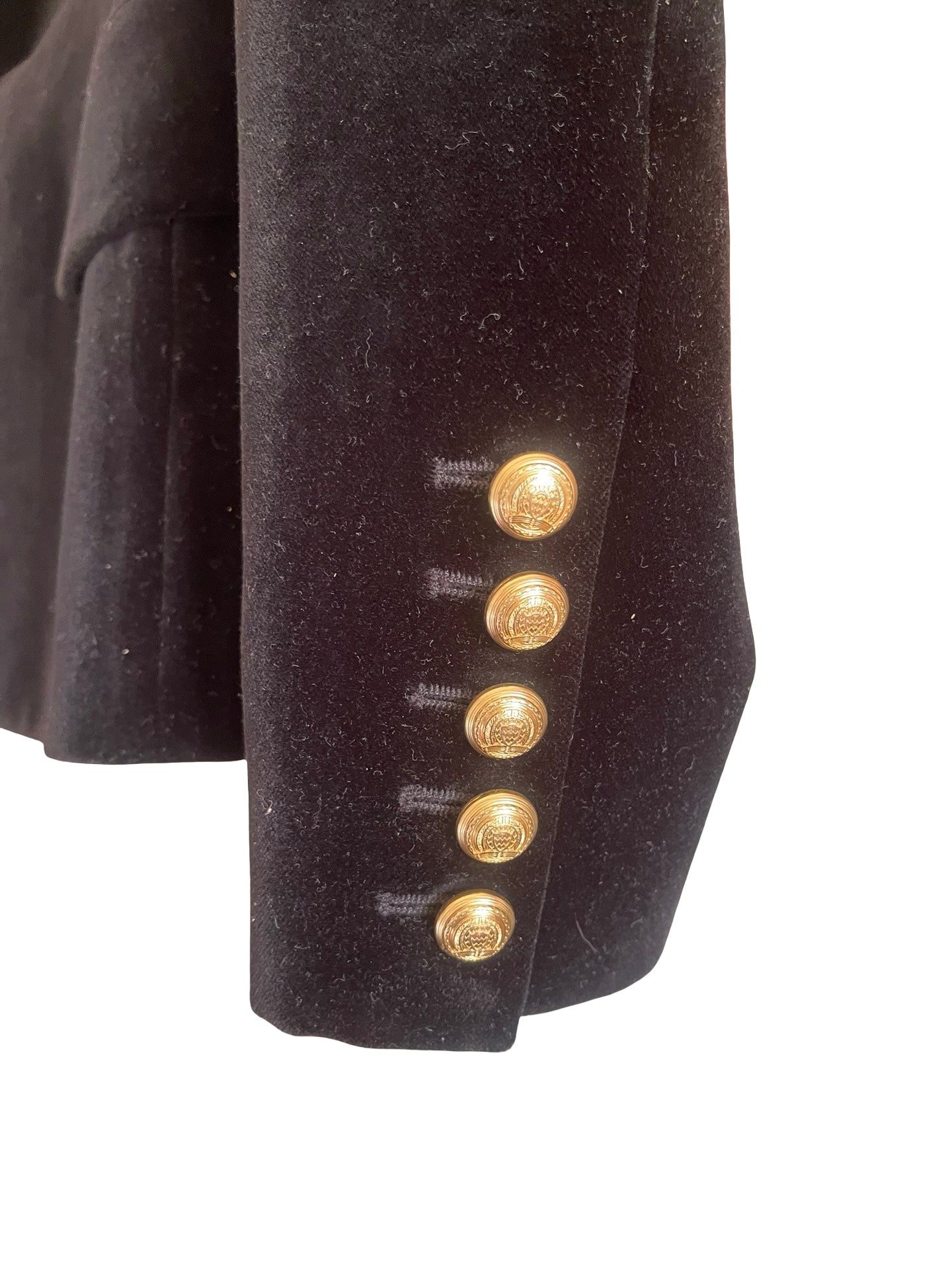 Balmain For H&M Velvet Tuxedo Jacket