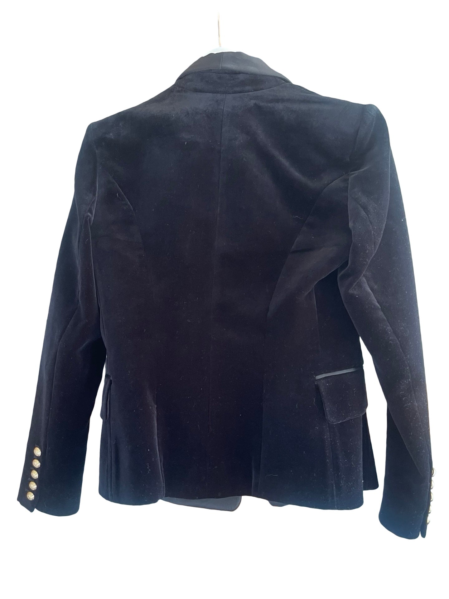 Balmain For H&M Velvet Tuxedo Jacket
