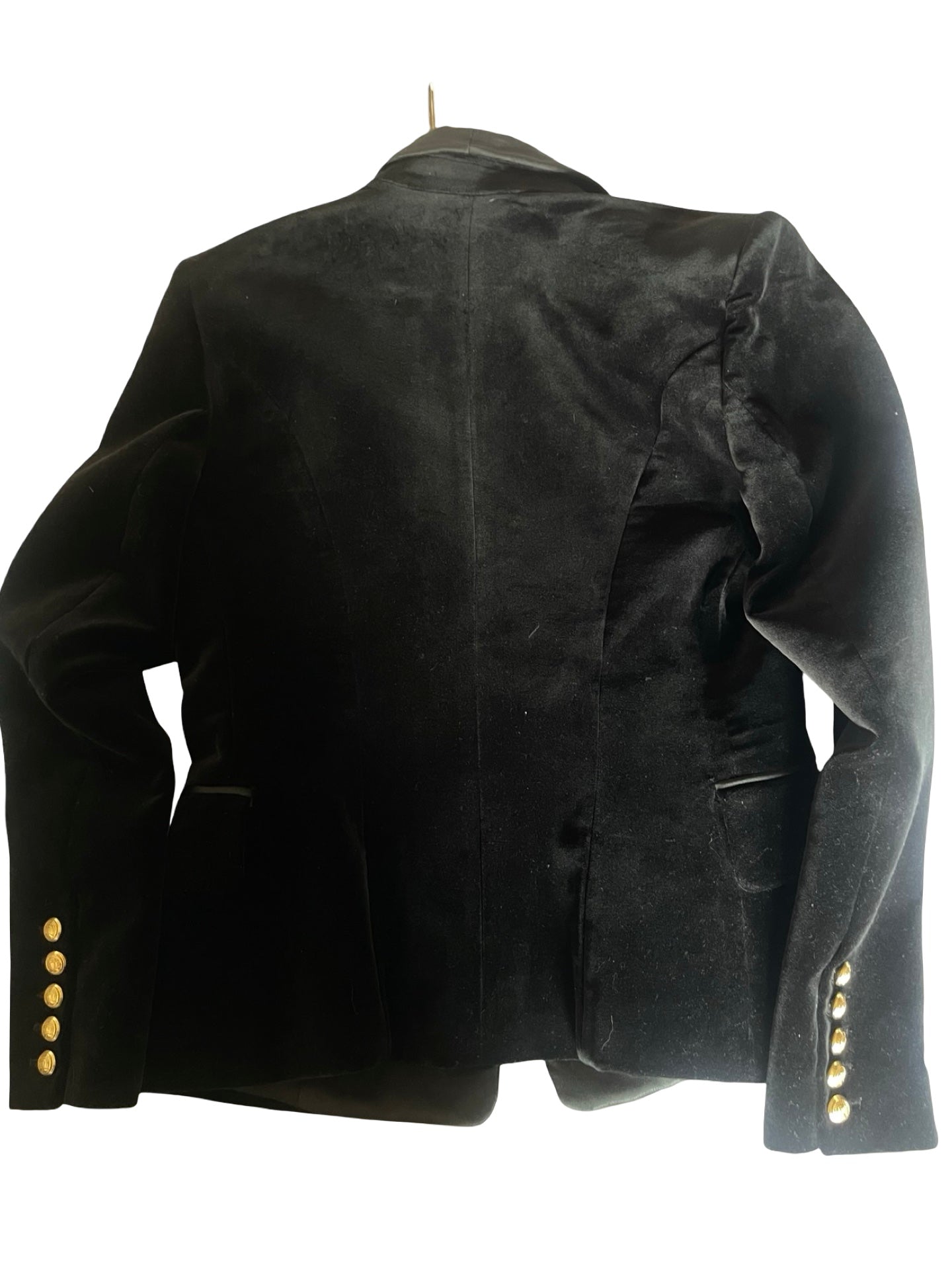 Balmain For H&M Velvet Tuxedo Jacket