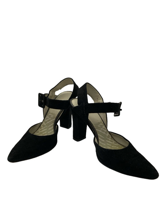 Clarks Cushion Soft Suede Mary Jane Heels
