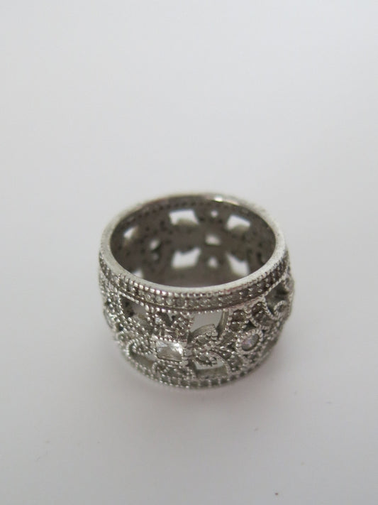 Filigree Silver Ring