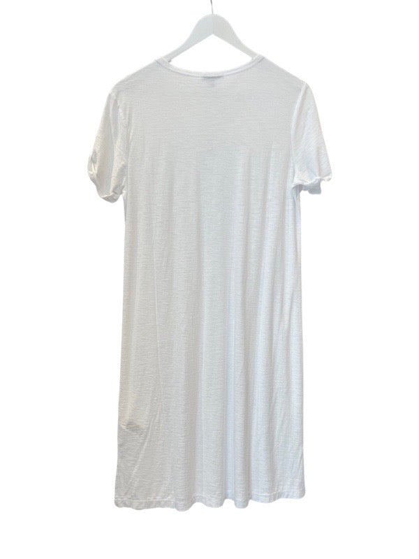 White T shirt dress