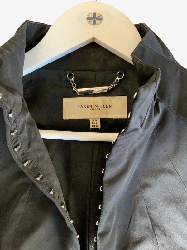 Karen Millen Stretch Satin Evening Jacket