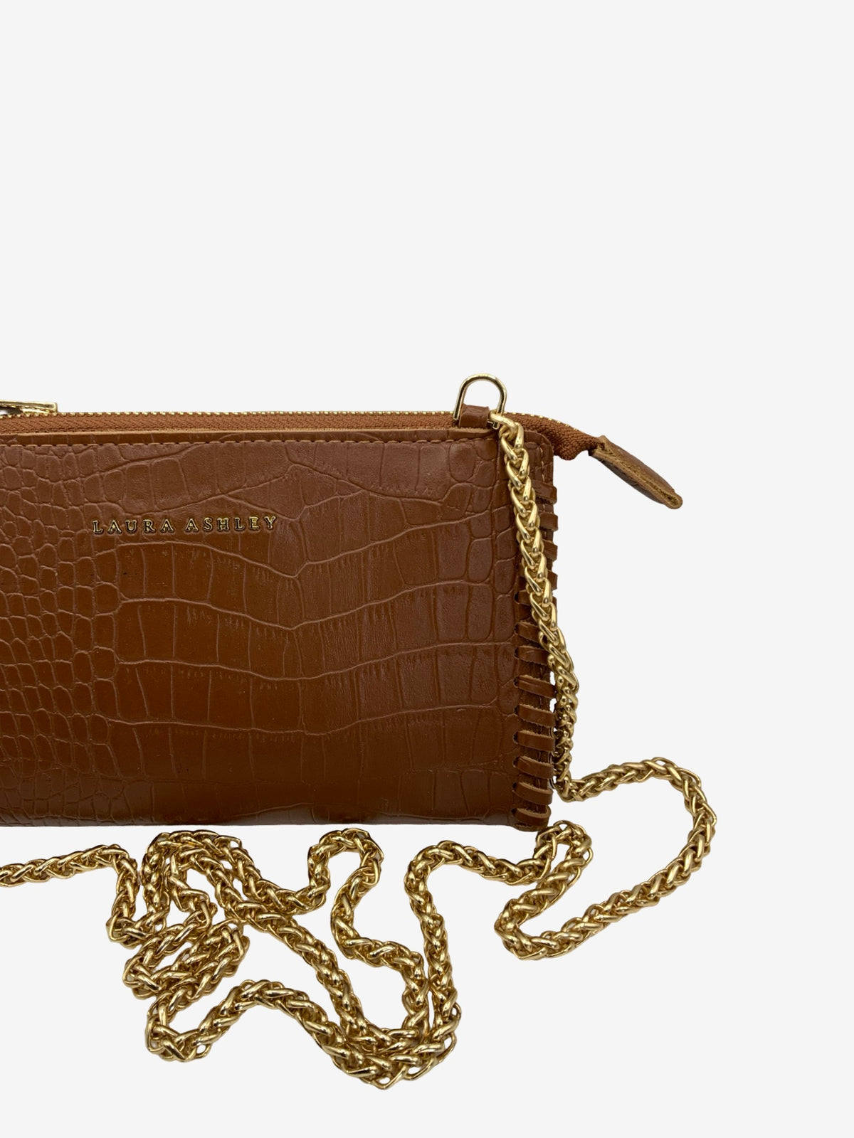 Laura Ashley Wallet on a Chain Crossbody Bag