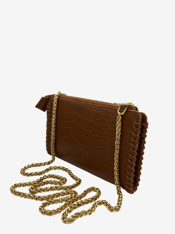 Laura Ashley Wallet on a Chain Crossbody Bag
