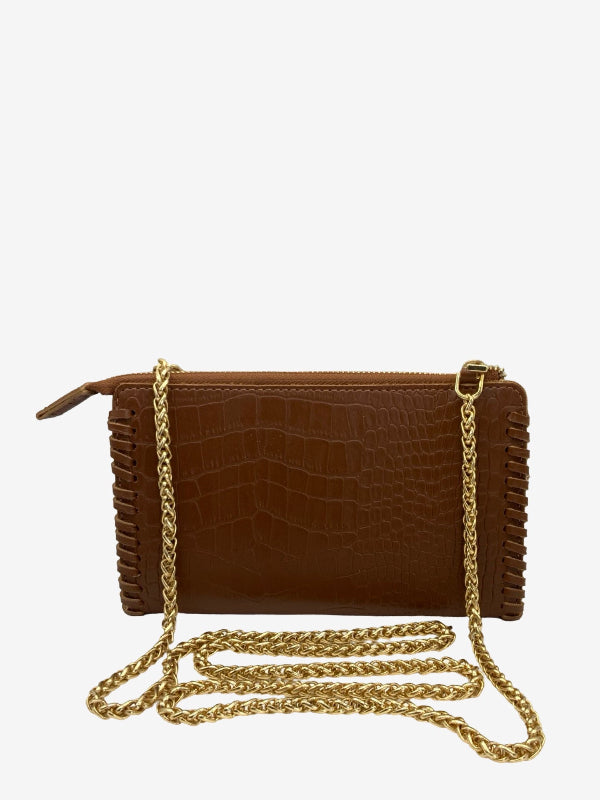 Laura Ashley Wallet on a Chain Crossbody Bag